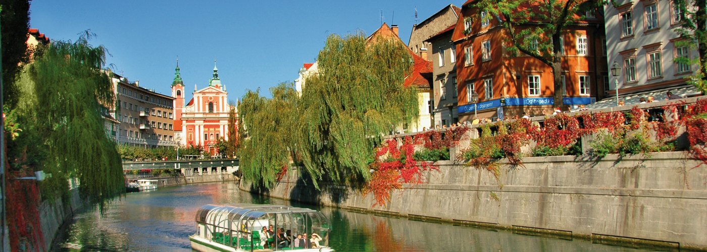 Bootsfahrt in Ljubljana