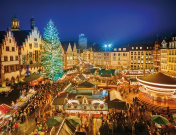 Weihnachtsmarkt auf dem Römer in Frankfurt &copy; sborisov-fotolia.com