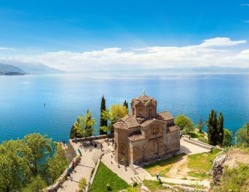 Kirche des heiligen Johann von Kaneo in Ohrid &copy; ilker - stock.adobe.com