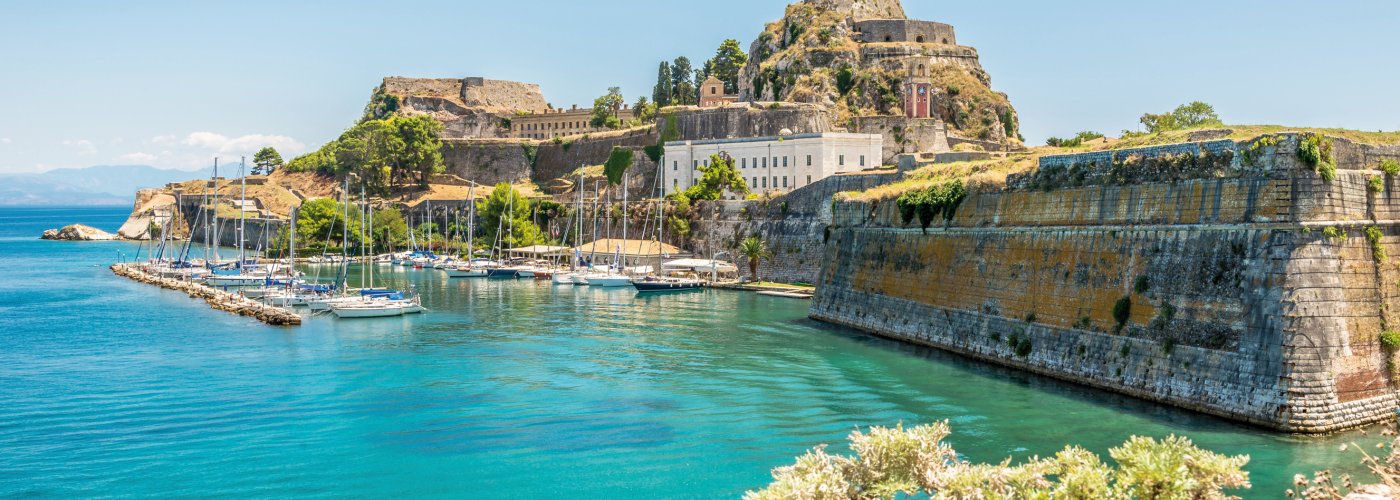 Alte Festung in Korfu Stadt