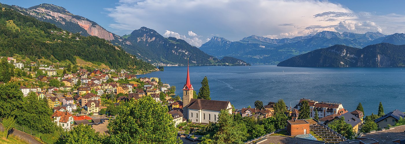 Blik auf Weggis, Luzern