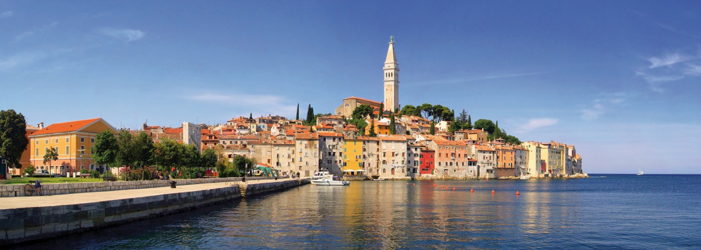 Panorama von Rovinj