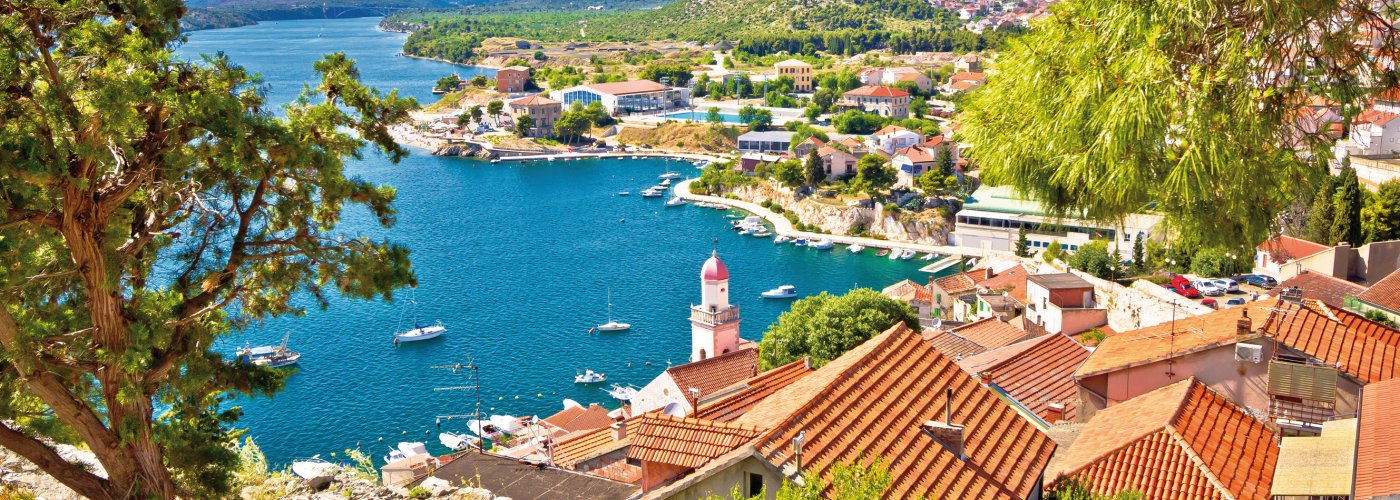 Blick auf Sibenik