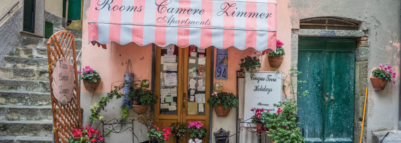 Ladenzeile in der Altstadt