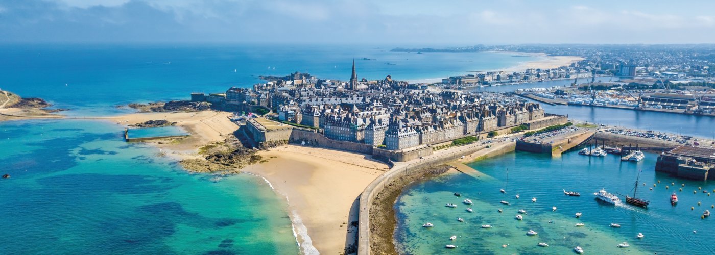 Blick auf St. Malo