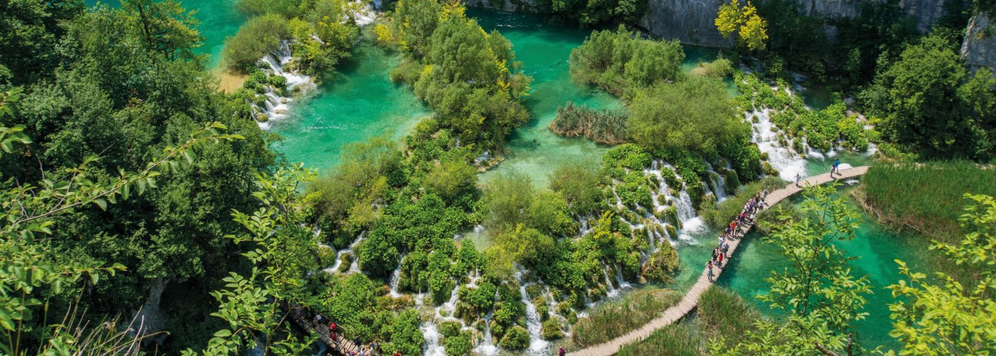 Rundgang im Nationalpark Plitvice - Plitvicer Seen