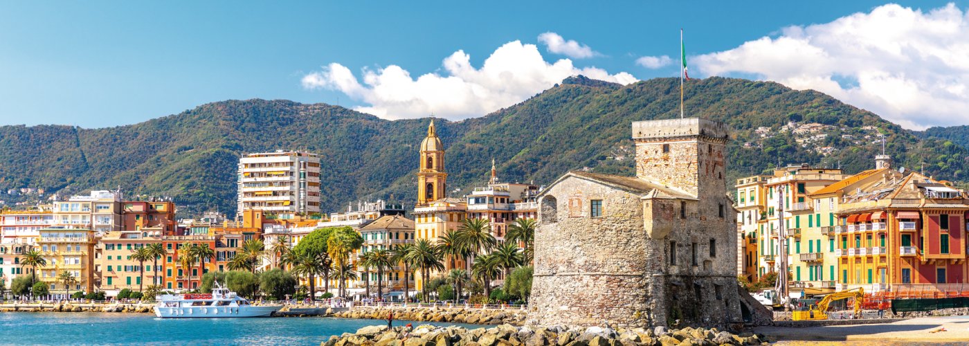 Hafenburg in Rapallo