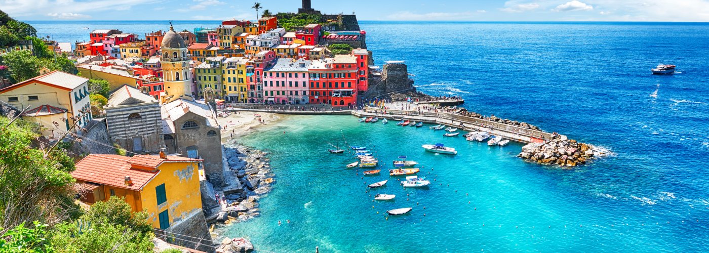 Blick auf Vernazza