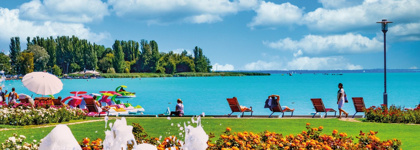 Uferpromenade am Plattensee