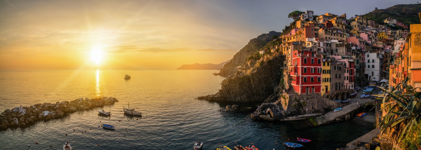 Blick auf Riomaggiore