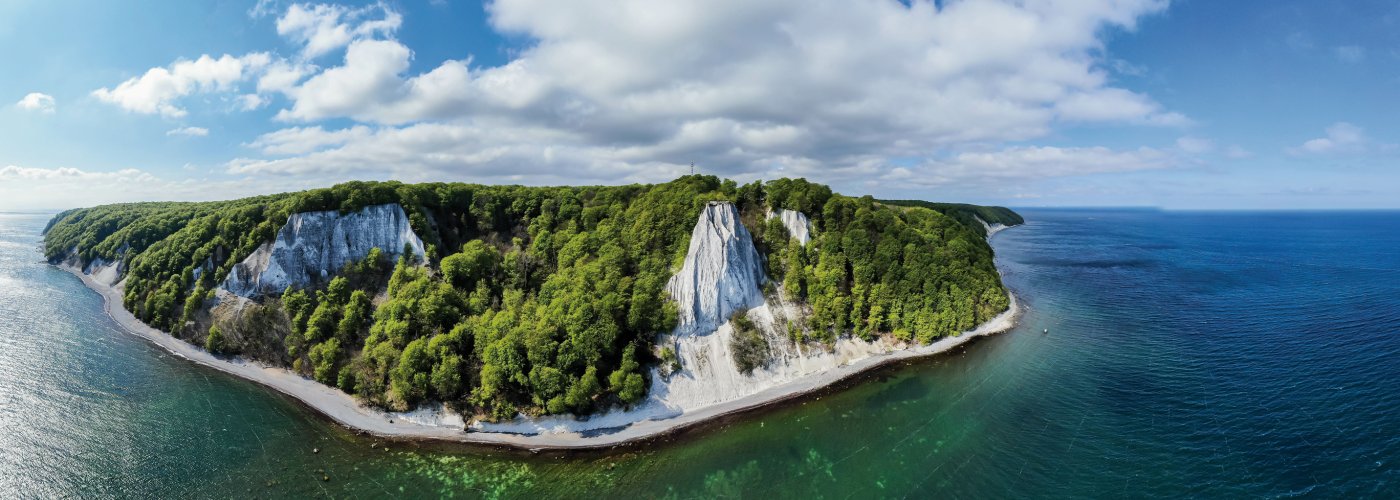 Blick auf den Königsstuhl - Kreidefelsen