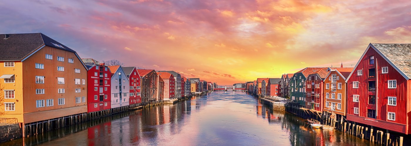 Speicherhäuser in Trondheim 